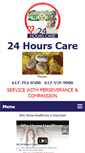 Mobile Screenshot of 24hourscare.com
